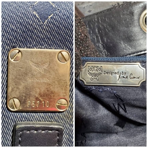 Authentic Mcm visetos Canvas/Leather Backpack - Picture 2 of 10